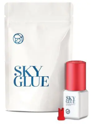 Alluring Sky Glue S+ / Extra Powerful Strong Black Adhesive / 1-2 Sec Drying time Great Retention