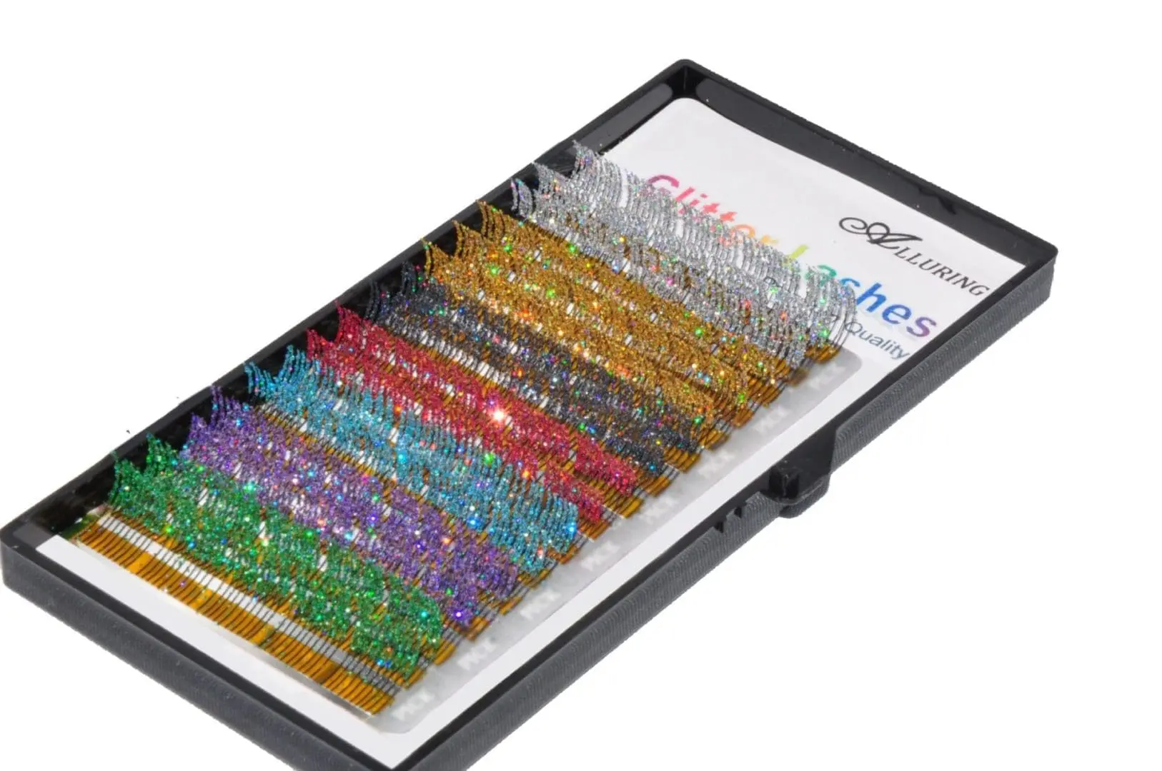A box of colored pencils in different colors.