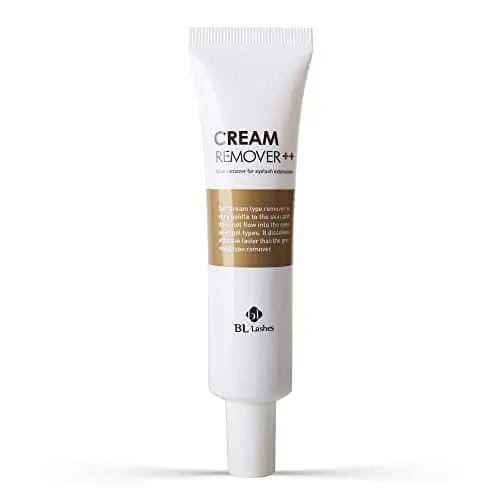 A white tube of cream sitting on top of a table.