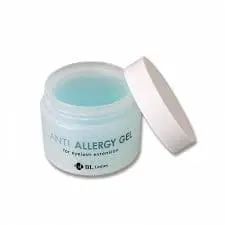 A jar of multi-allergy gel for people with allergies.