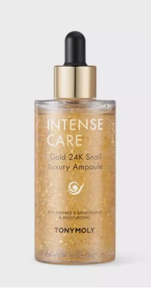 Tonymoly Intense Care Gold 24K Snail Luxury Ampoule 100ml Anti-Wrinkle