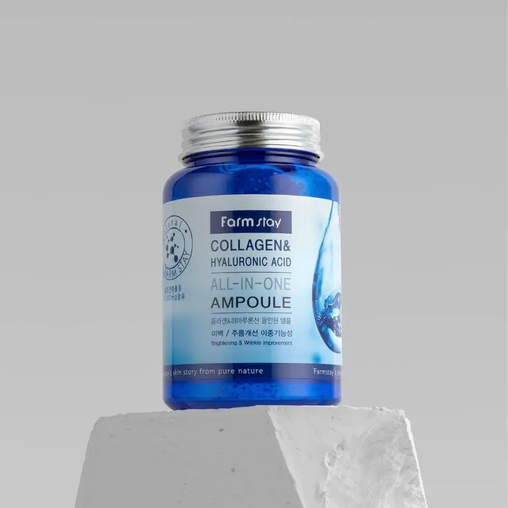 FARM STAY Collagen & Hyaluronic Acid All In One Ampoule - 250ml