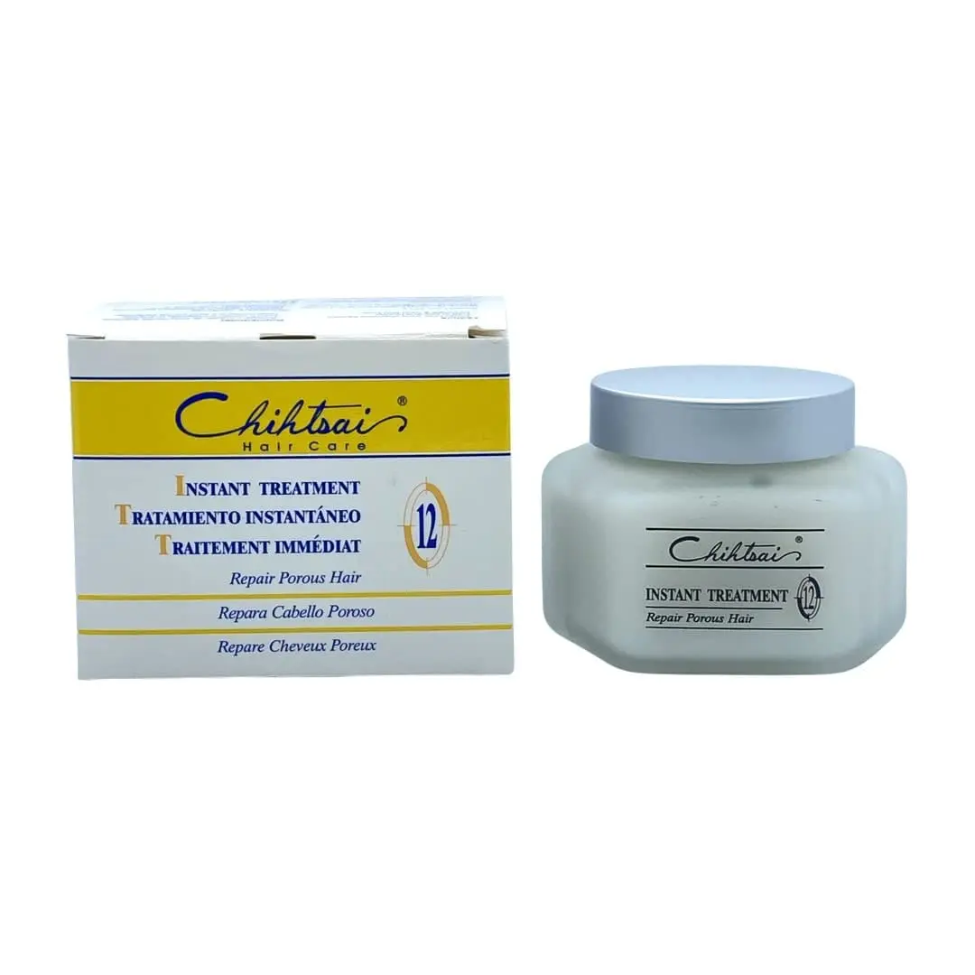 Chihtsai No. 12 Instant Treatment | For Dry Hair | Split Ends | Silky and Smooth (5.1 oz) Repair Hair Damage and Reduce Frizz
