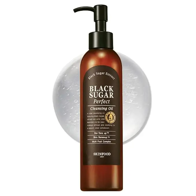 SKINFOOD Black Sugar Perfect Cleansing Oil – 6.76 oz