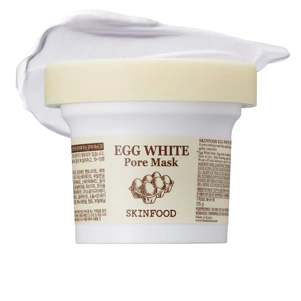 SKINFOOD Egg White Pore Mask – 120g Pore Refining Care