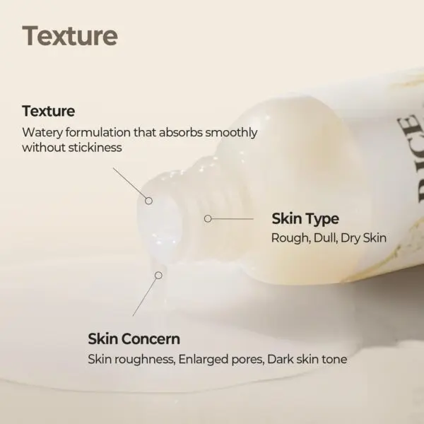 SKINFOOD Rice Brightening Toner – 5.41 fl oz - Image 7