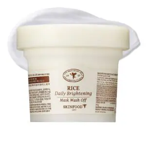 SKINFOOD Rice Daily Mask – 210g Exfoliating Scrub Wash-Off