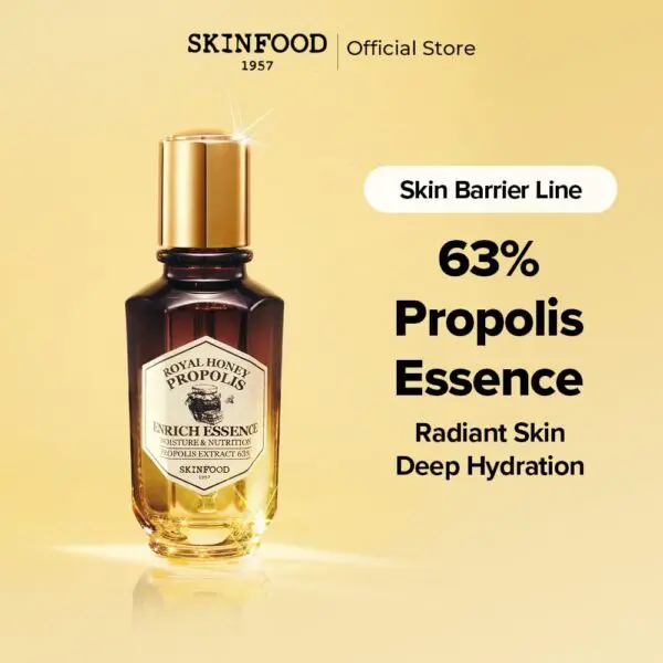 SKINFOOD Royal Honey Propolis Essence – 1.69 fl oz Serum - Image 2