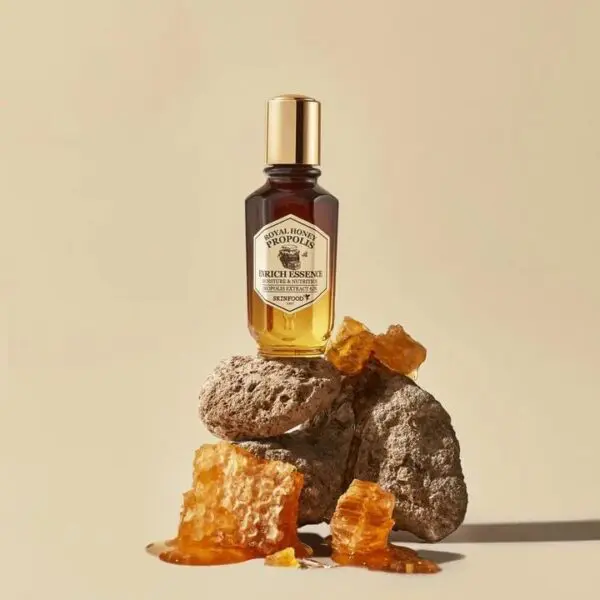 SKINFOOD Royal Honey Propolis Essence – 1.69 fl oz Serum - Image 4