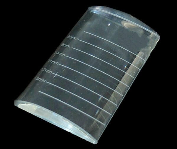 A plastic container with many compartments on it.