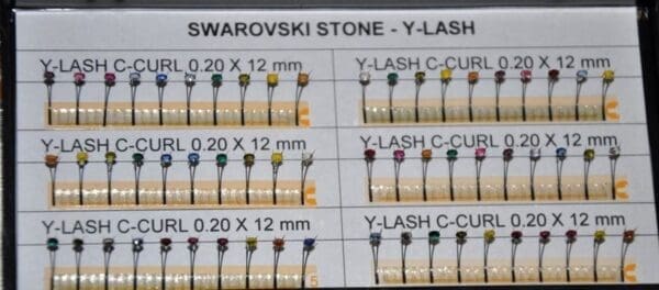 A board with some different types of stones