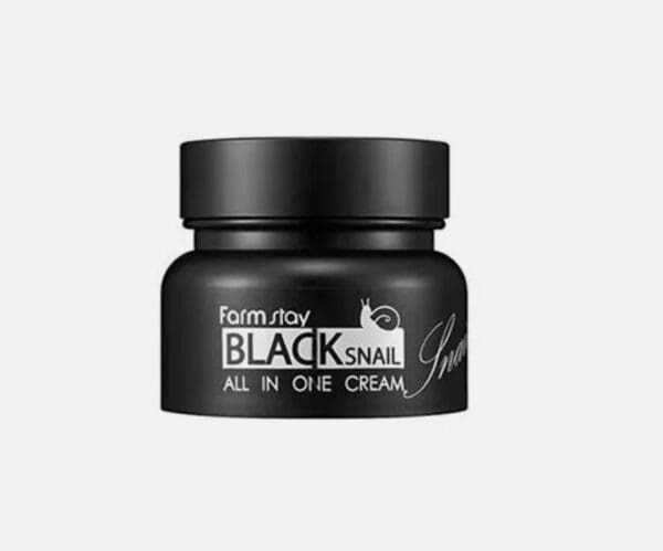 FARMSTAY Black Snail All In One Cream Brightening Wrinkle Improvement