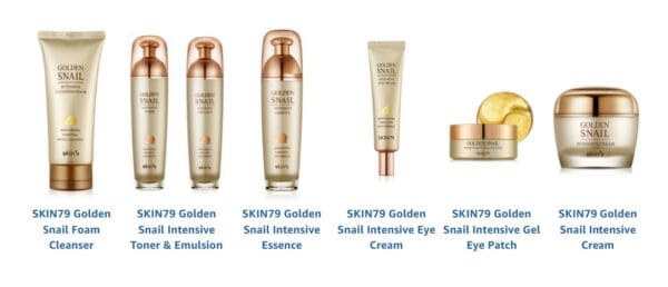 SKIN79 Golden Snail Intensive Emulsion, Toner, Essence, Cream, Cleanse, Eye Cream, Eye Patches - Image 2