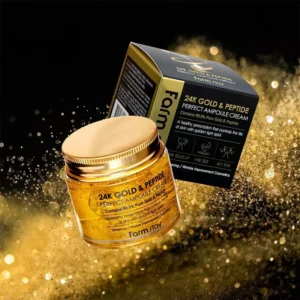 FARMSTAY 24K Gold & Peptide Perfect Ampoule Cream 80ml