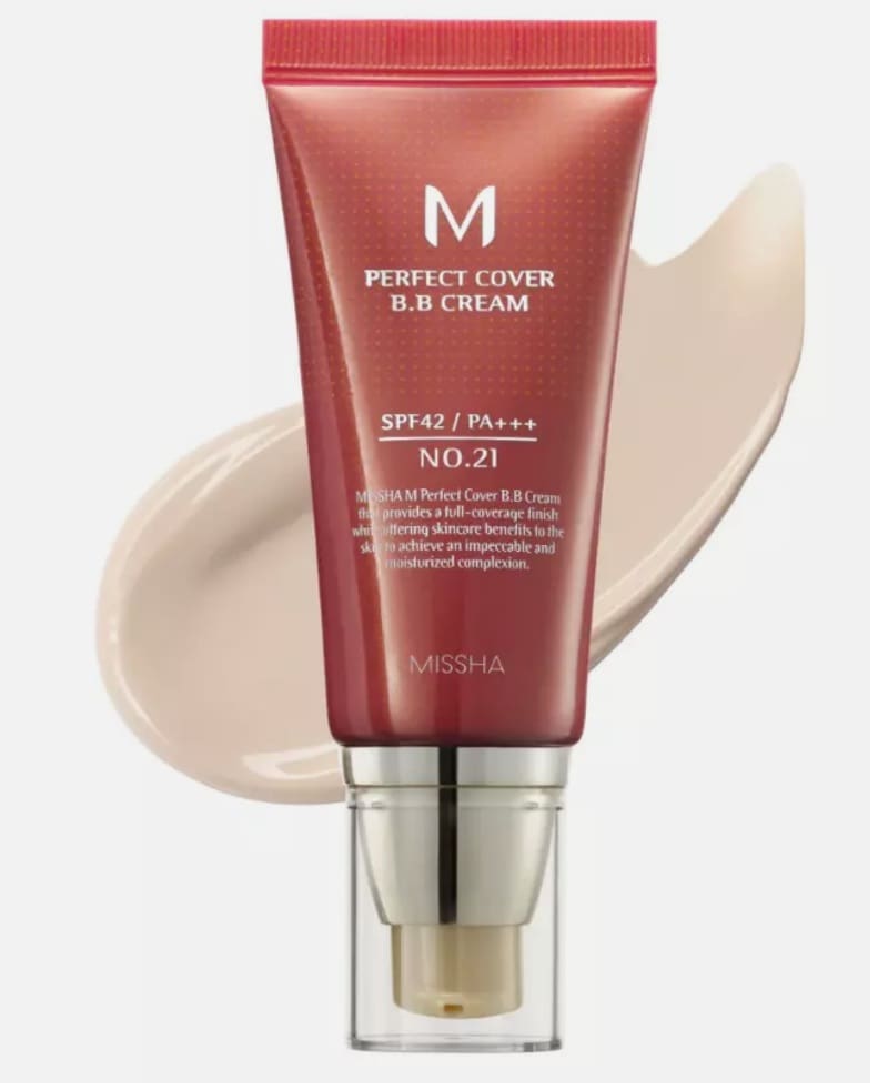 Missha M Perfect Cover BB Cream # 13, #21 or #23 High Coverage, Lightweight Foudation