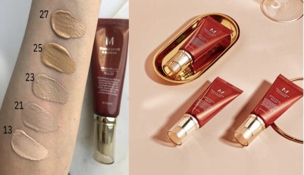 Missha M Perfect Cover BB Cream # 13, #21 or #23 High Coverage, Lightweight Foudation - Image 4