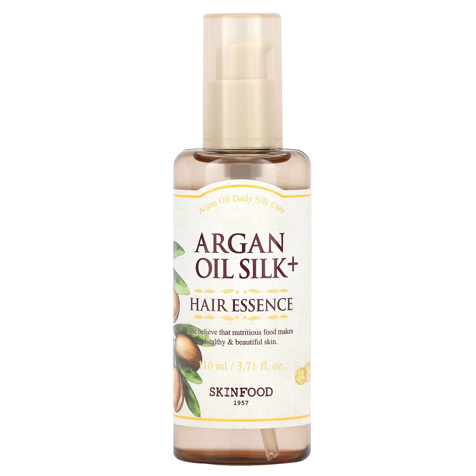 SKINFOOD Argan Oil Silk Plus – 3.71 fl oz Hair Essence