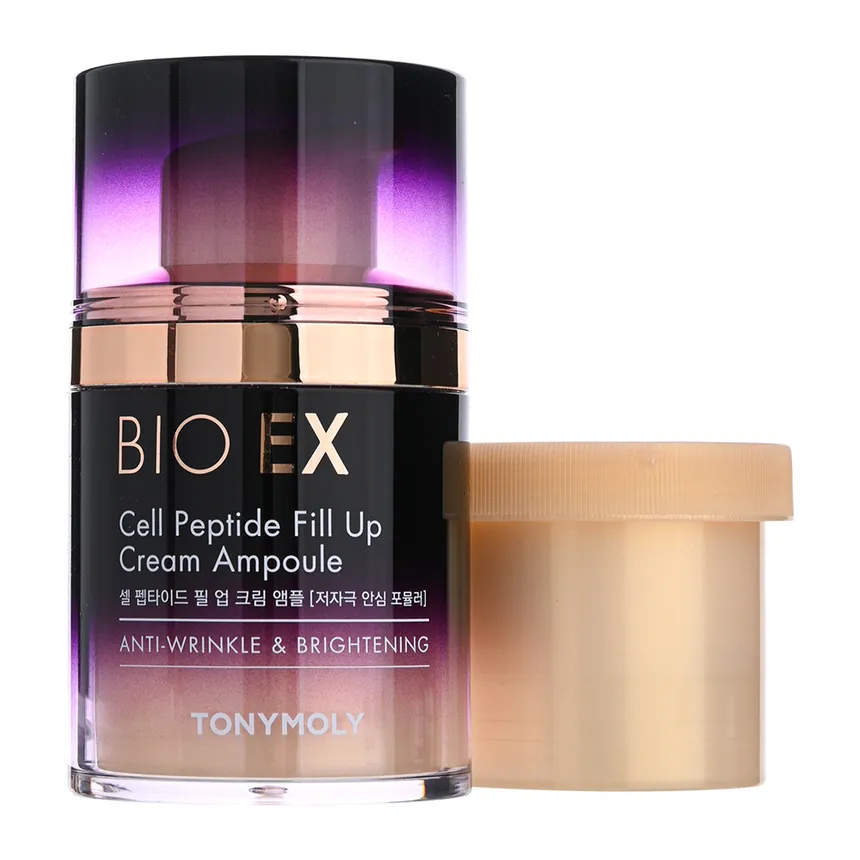 Tonymoly Bio Ex Cell Peptide Fill Up Cream Ampoule 50ml + a refill 30ml K-Beauty - Image 5